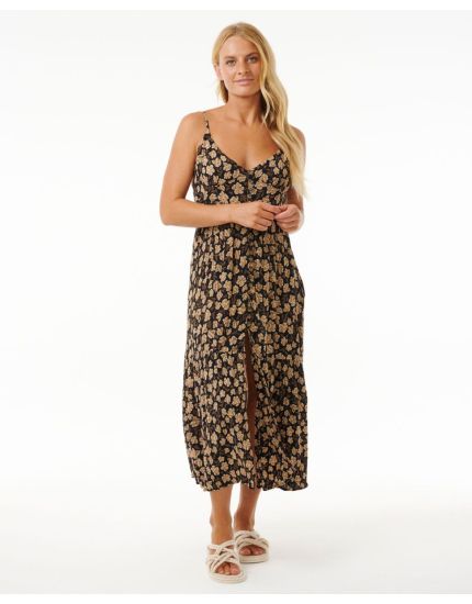 Soleil Button Through Maxi