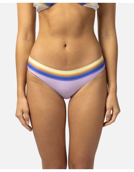 Sunrise Stripe Cheeky Hipster Bikini Bottom