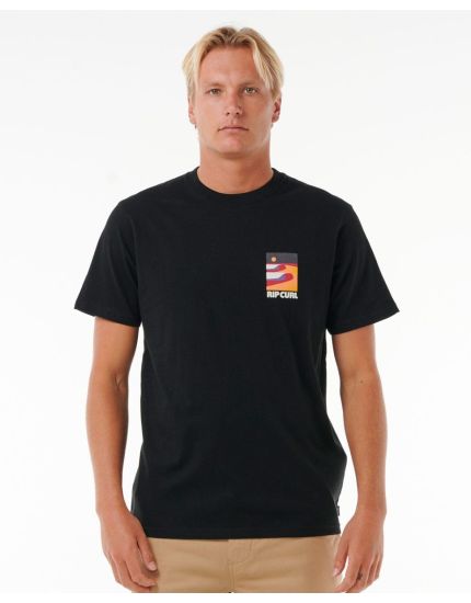 Surf Revival Lined Up Tee