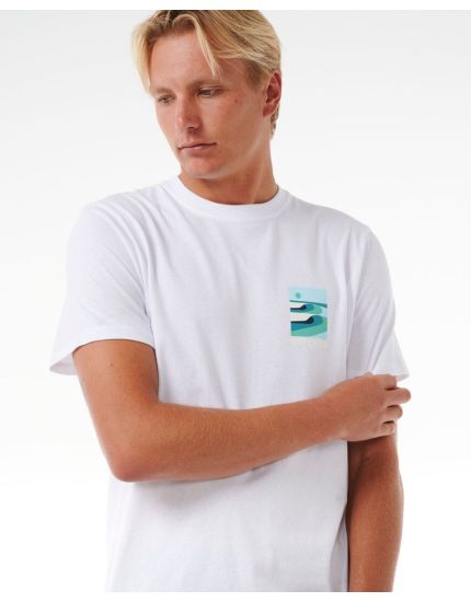 Surf Revival Lined Up Tee