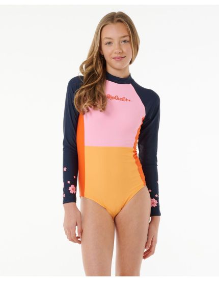 High Tide Long Sleeve Surf Suit - Girls (8-16 years)