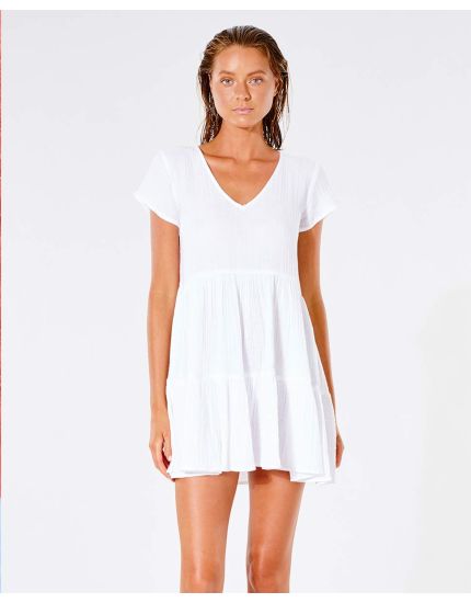 Premium Surf Dress in White